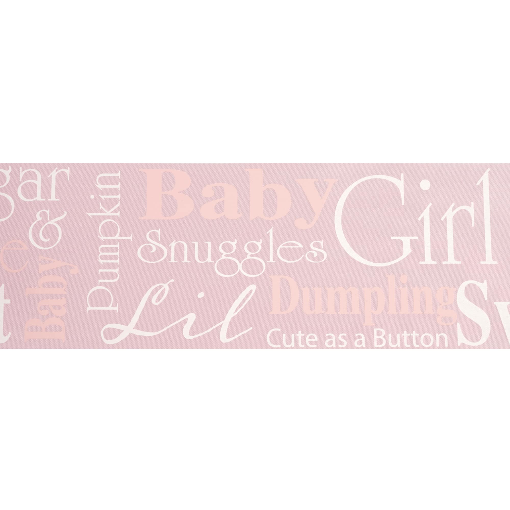 2.5'' x 5 yd. It's a Girl Satin Ribbon by Celebrate It®